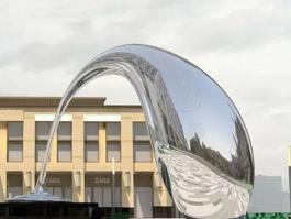 廣場(chǎng)不銹鋼雕塑